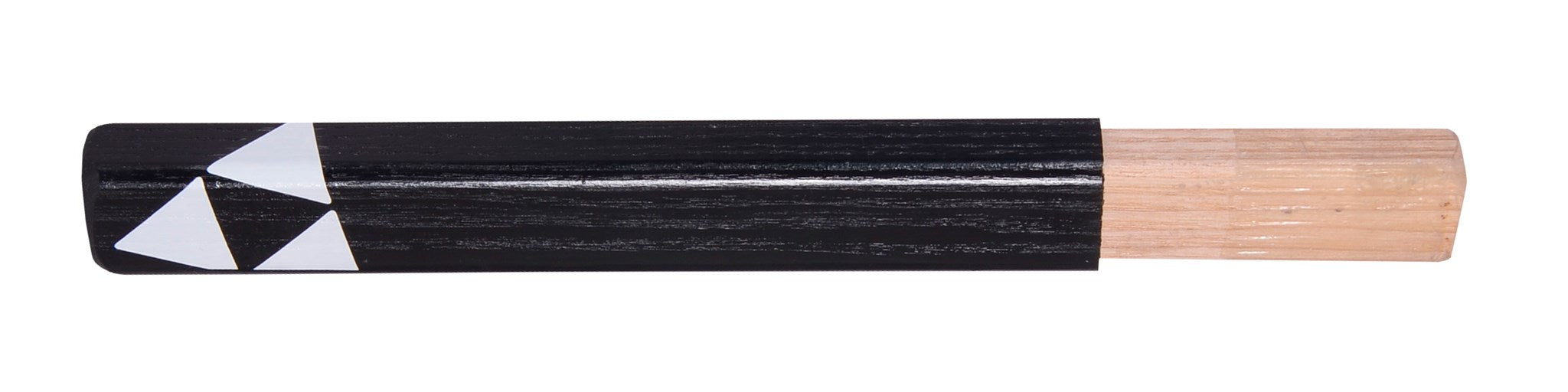Bastone da hockey su ghiaccio con terminale di prolunga Tappo in legno nero junior